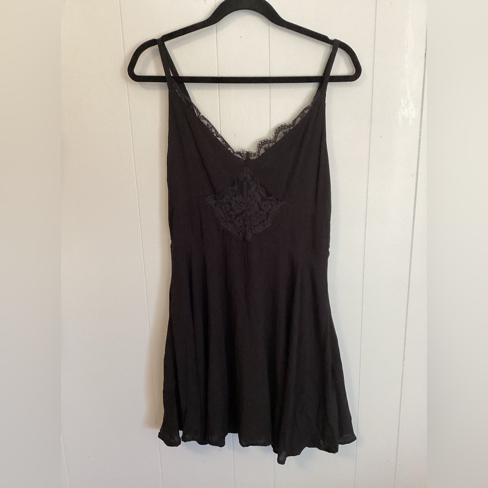 Killstar Sacralgia Dress Black w/ Lace Size XL - Picture 9 of 13